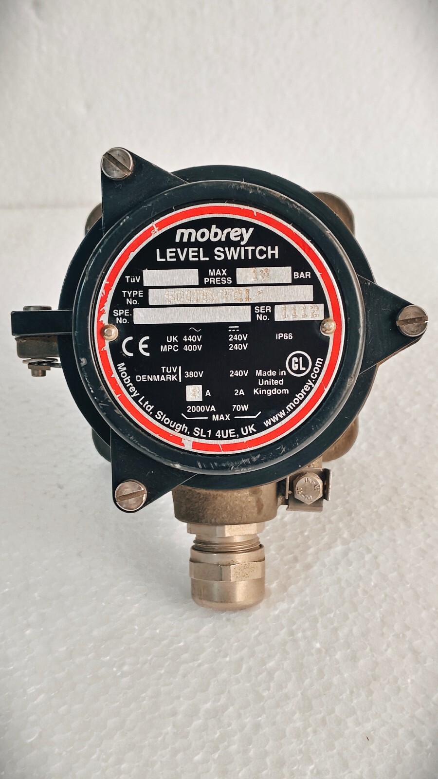 Mobrey s01db/f21 / S01DB/F21 Magnetic Level Switch